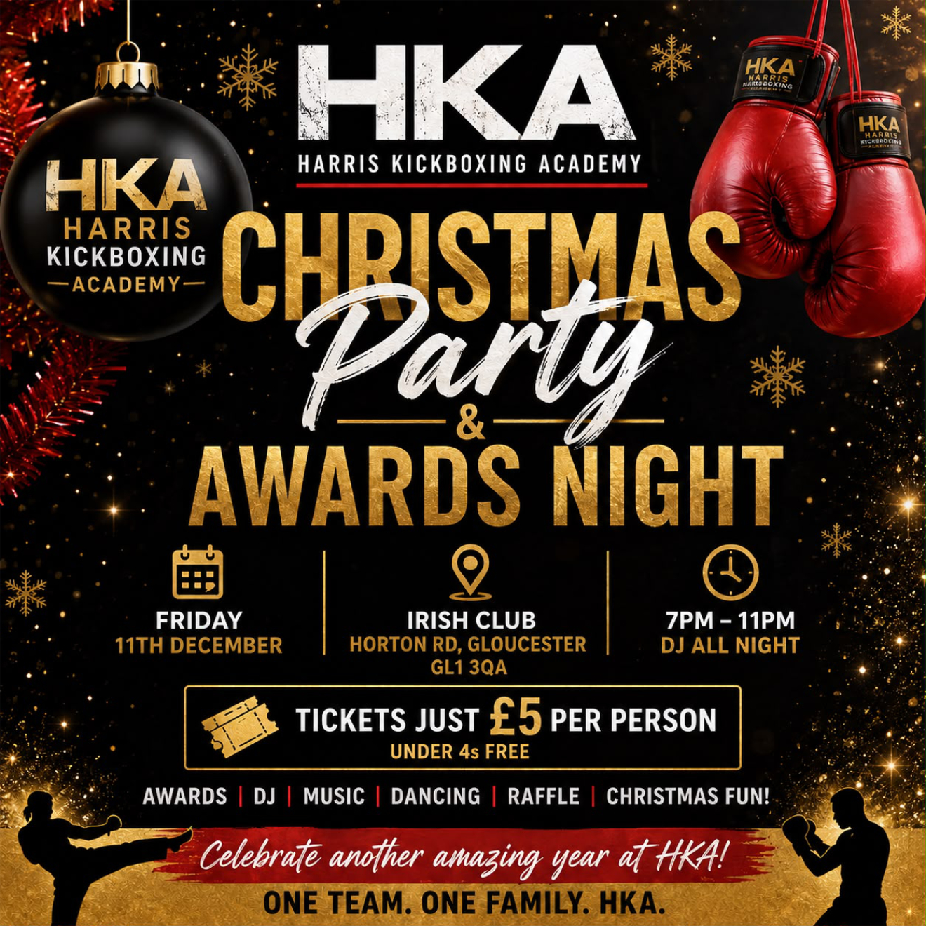🎄🥊 HKA CHRISTMAS PARTY & AWARDS NIGHT 2026! 🥊🎄