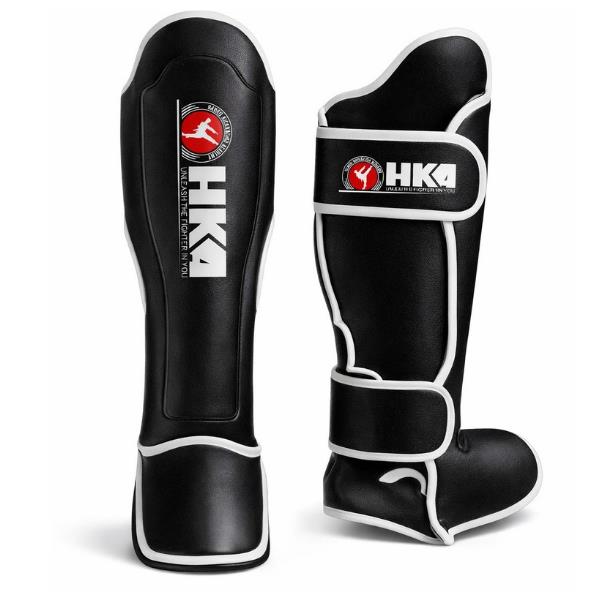 Black Shin Guards