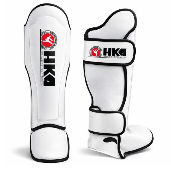 White Shin Guards